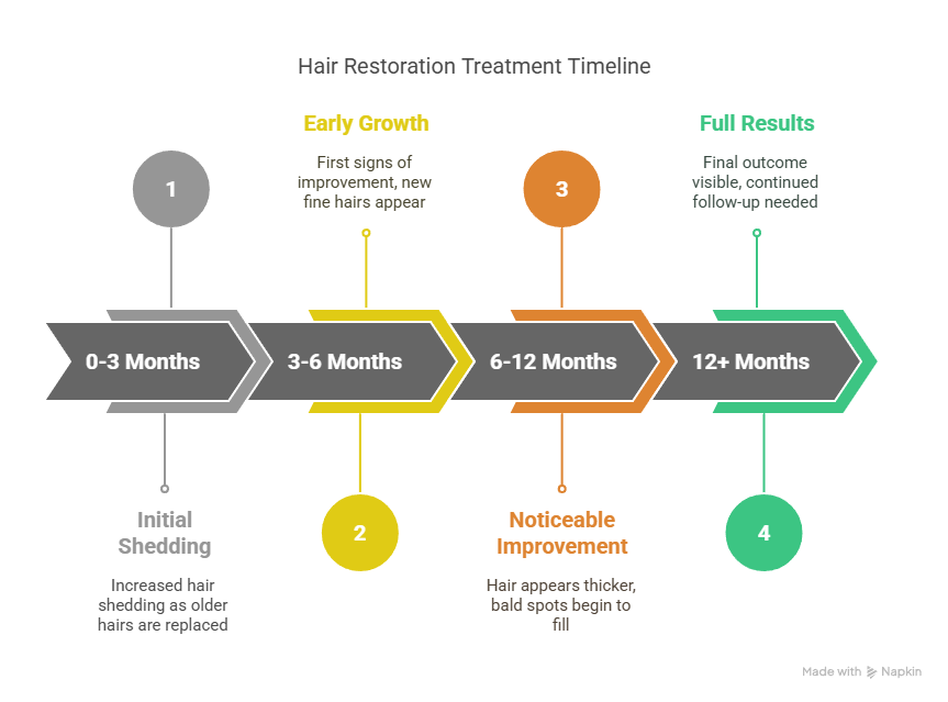 Real Results What to Expect from Hair Restoration Treatments Waters Edge Medical Clinic