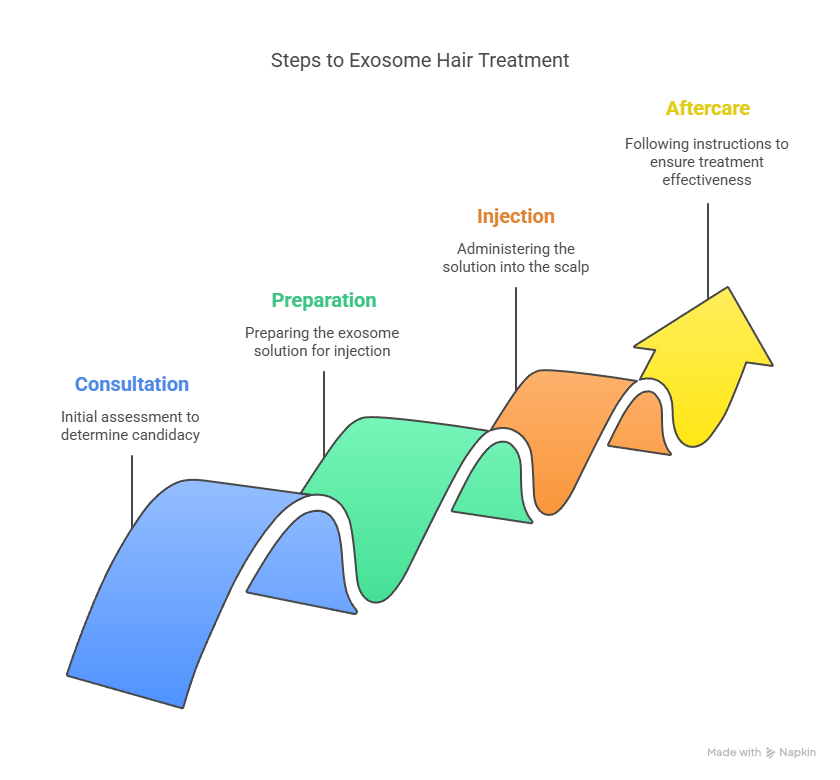 How Exosomes Hair Treatment Is Performed Waters Edge Medical Clinic How Exosomes Hair Treatment Is Performed