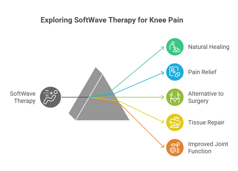 Knee Pain Therapy Near Me Using SoftWave Waters Edge Medical Clinic Knee Pain Therapy Near Me Using SoftWave