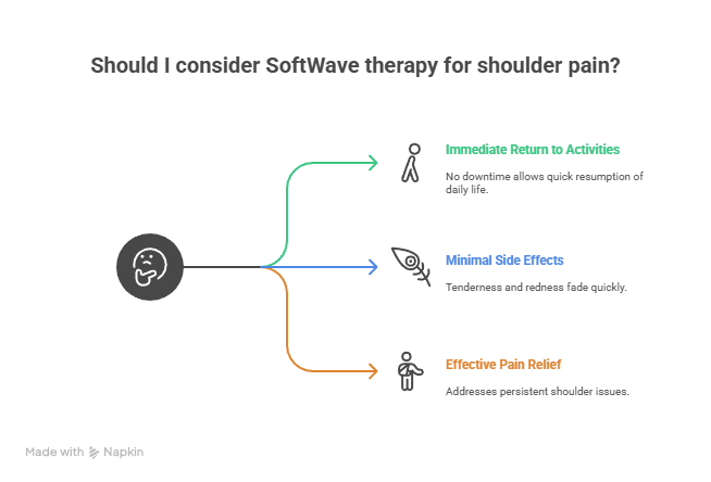Real Results What Patients Experience After SoftWave Therapy for Shoulder Pain Waters Edge Medical Clinic Real Results What Patients Experience After SoftWave Therapy for Shoulder Pain